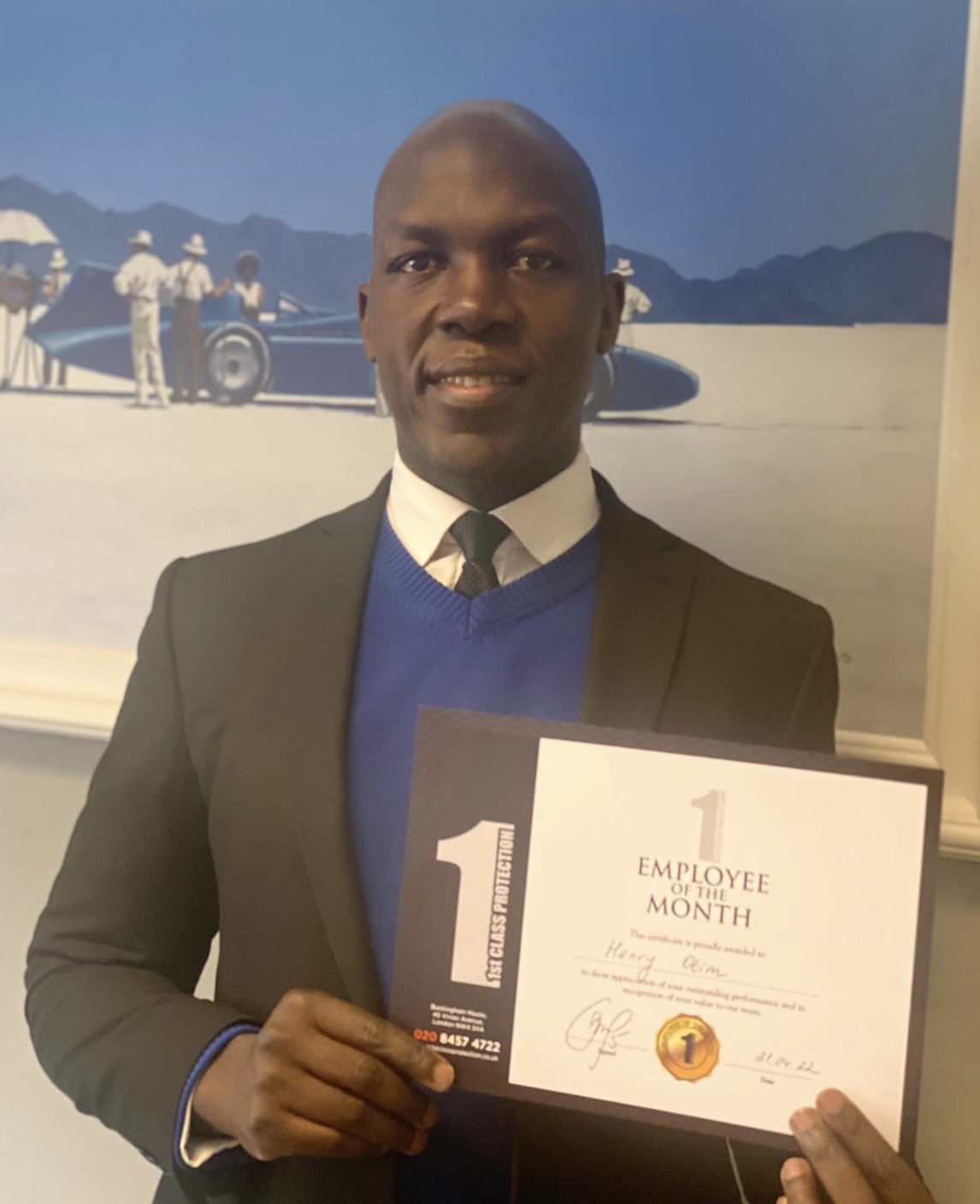 Henry Otim - April 2022