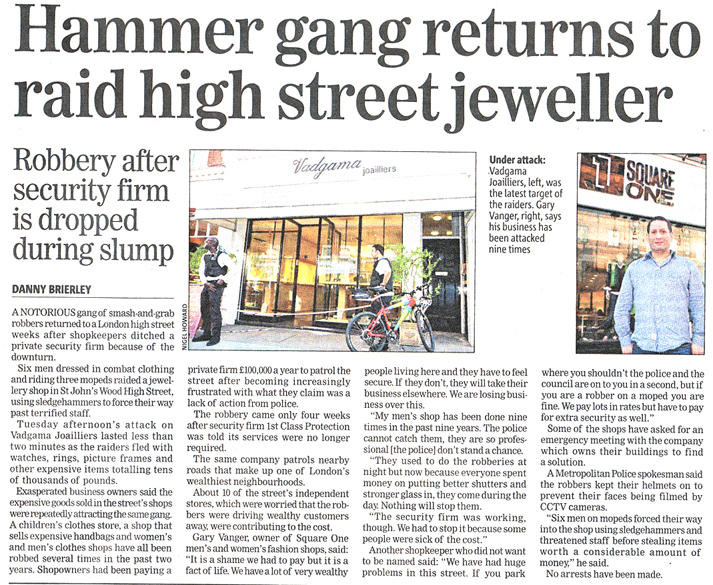 The Evening Standard: Street Patrol